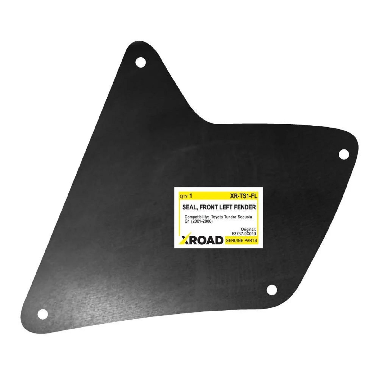 06774d95-dac4-40c0-aeac-ed5a7dd1ad29 Пильник моторного відсіку передня ліва частина для Toyota Tundra Sequoia G1 (2001-2006) - Зображення 1