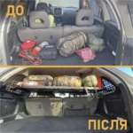 Полиця під стелю в багажник Toyota Land Cruiser Prado 150 - Зображення 5