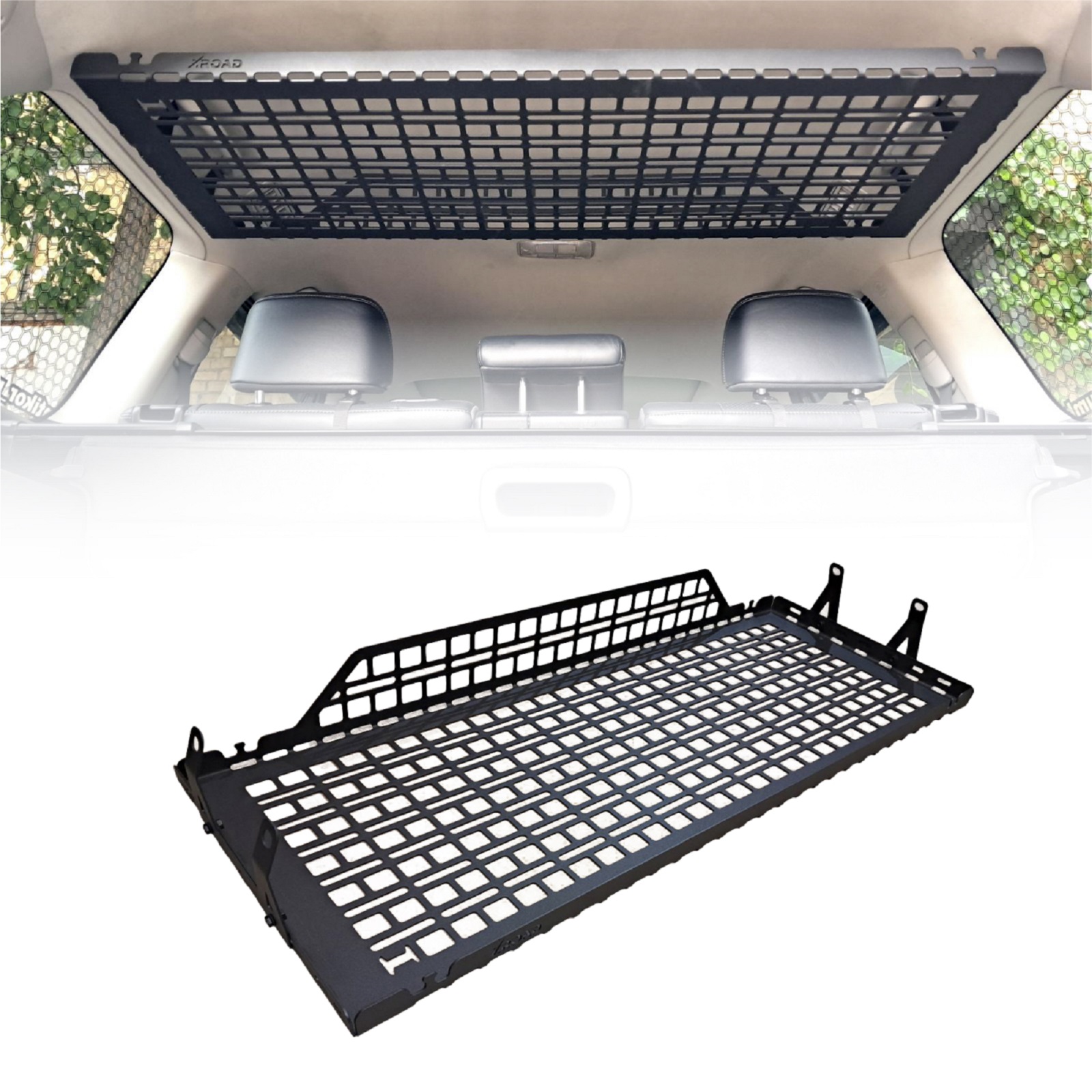 150-rozetka_polka-1 Полиця під стелю в багажник Toyota Land Cruiser Prado 150 - Зображення 1