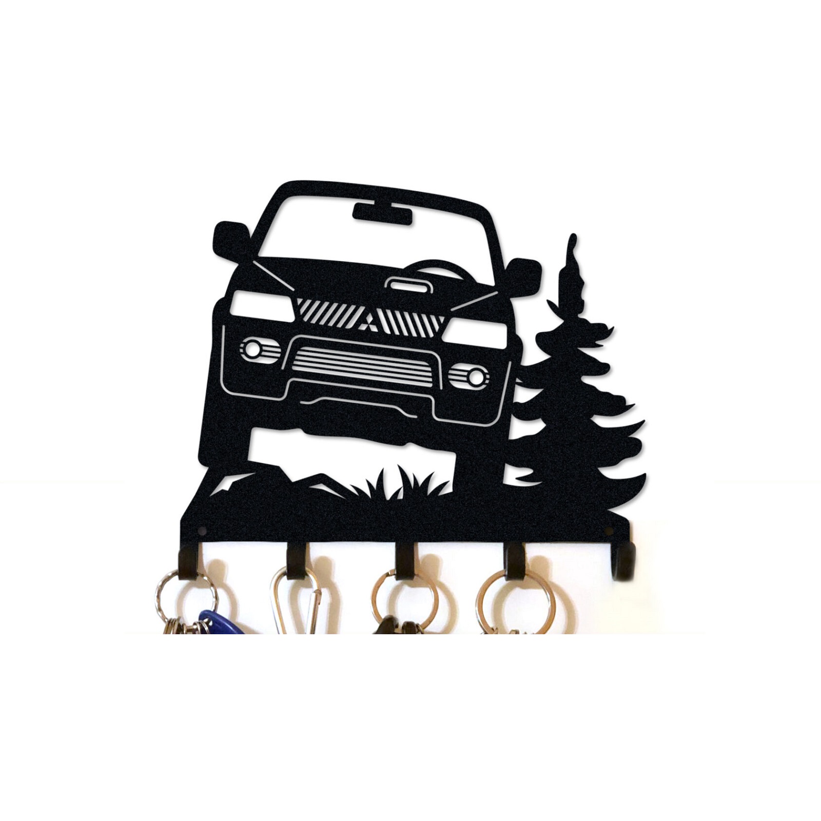 61555498 - копия Ключниця настінна / Гачки для одягу - Mitsubishi Pagero Sport 1 - Зображення 1