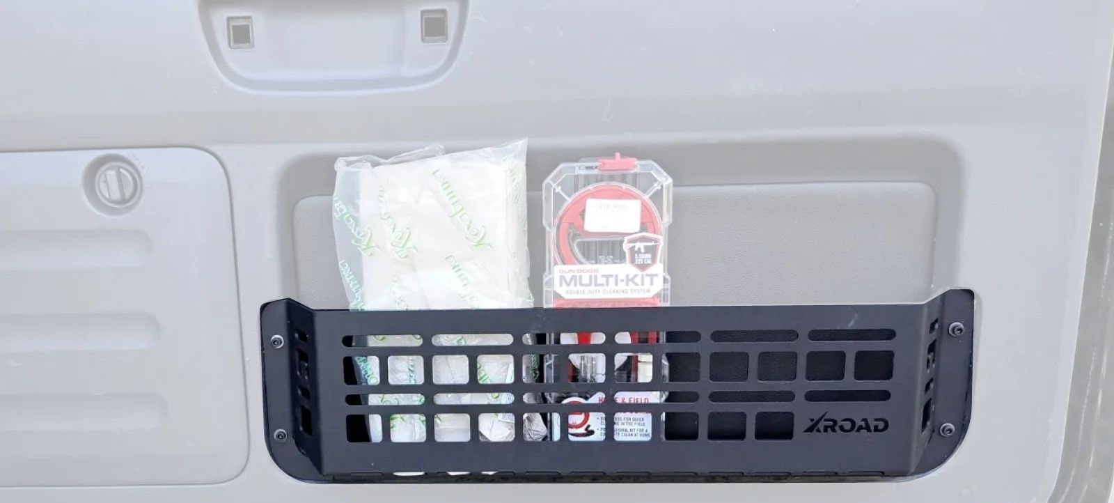 61988591 - копия Органайзер Molle (Молле) на двері багажника Toyota Land Cruiser Prado 120 / Lexus GX470 - Зображення 1