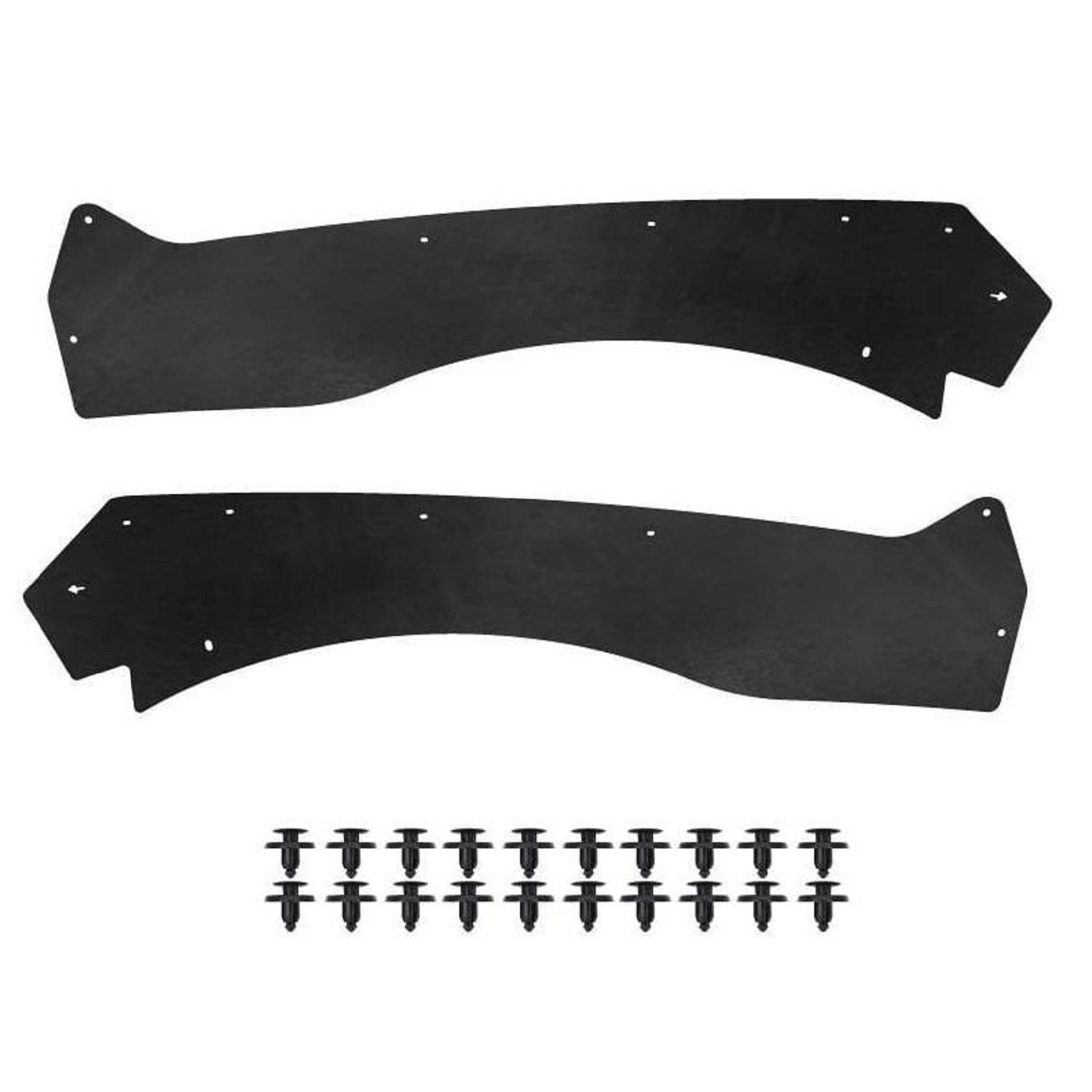 67c07910-f58a-481a-9879-37f0ee7ea9fc Комплект посиленого брудозахисту задньої арки з набором кліпс для Mitsubishi Pajero Sport G2 (2008-2014) - Зображення 1