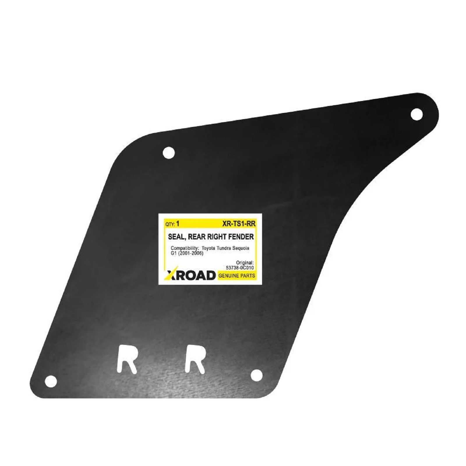 6af6b413-3529-49a6-b345-27559837903d Пильник моторного відсіку задня права частина для Toyota Tundra Sequoia G1 (2001-2006) - Зображення 1