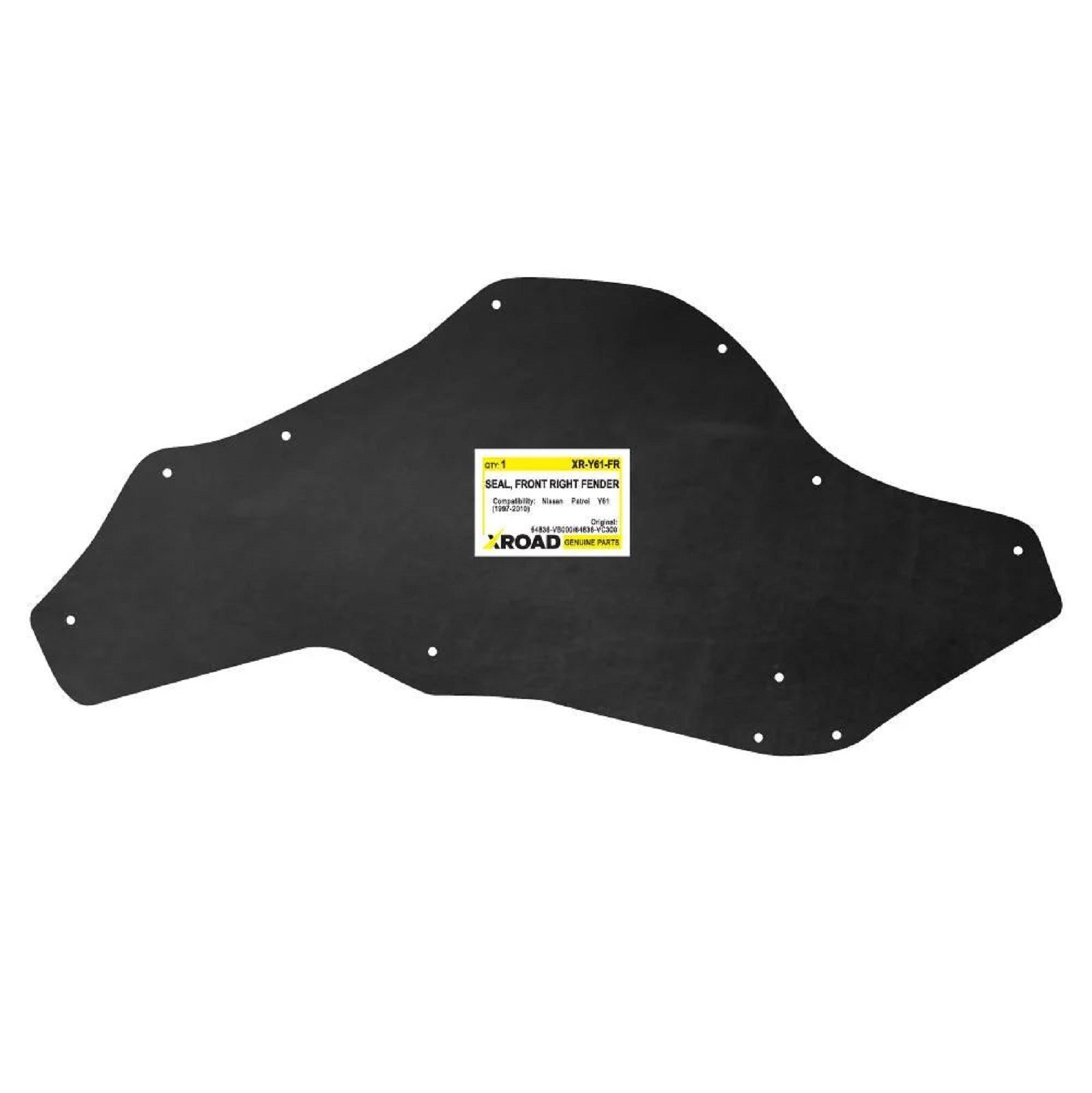 856feeb0-0357-4499-87c8-b499c4eb4b7d Пильник моторного відсіку передня права частина для Nissan Patrol Y61 (1997-2010) - Зображення 1