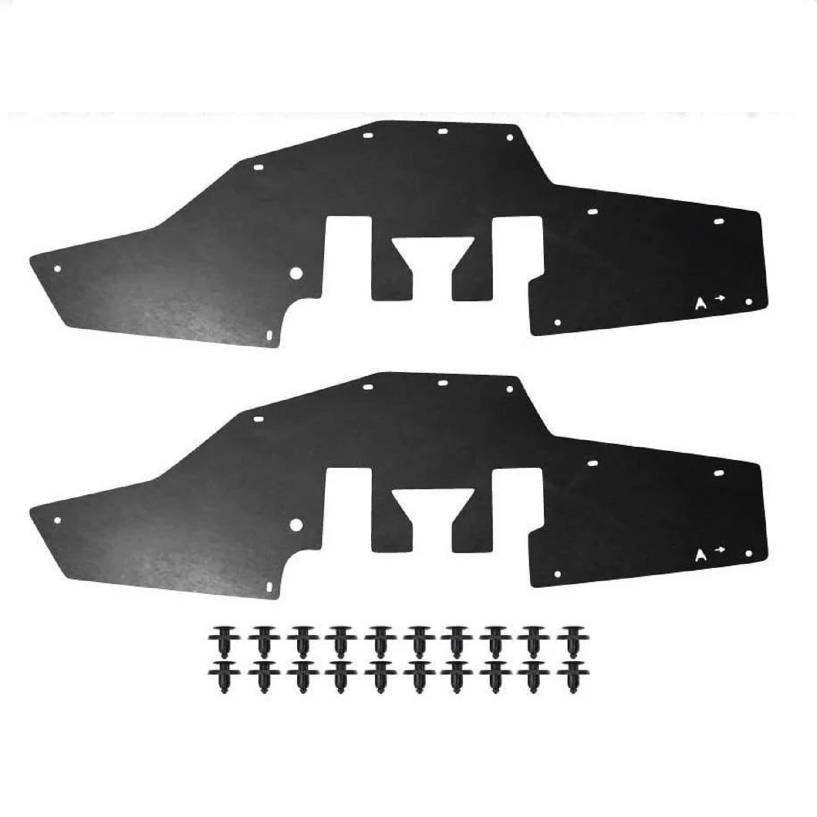 9fde25c3-8326-4a4c-8e78-4a7ed27472de Комплект посиленого брудозахисту моторного відсіку з набором кліпс для Toyota 4Runner 130 (1989-1995) - Зображення 1