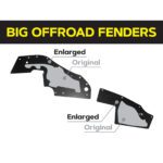 Комплект посиленого брудозахисту моторного відсіку з набором кліпс для Toyota Land Cruiser 100 - Зображення 3