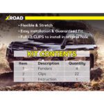 Комплект посиленого брудозахисту моторного відсіку з набором кліпс для Toyota Land Cruiser 200 - Зображення 4