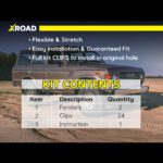 Комплект посиленого брудозахисту моторного відсіку з набором кліпс для Toyota Land Cruiser 60 (1980-1992) - Зображення 3