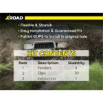 Комплект посиленого брудозахисту моторного відсіку з набором кліпс для Toyota Land Cruiser Prado 90 (1996-2002) - Зображення 3