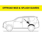 Комплект посиленого брудозахисту задньої арки з набором кліпс для Mitsubishi Pajero Sport G2 (2008-2014) - Зображення 4