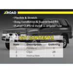 Комплект посиленого брудозахисту моторного відсіку з набором кліпс для Nissan Terrano (1985-1995) - Зображення 3