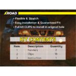 Комплект посиленого брудозахисту задньої арки з набором кліпс для Nissan Patrol Y61 (1997-2010) - Зображення 3