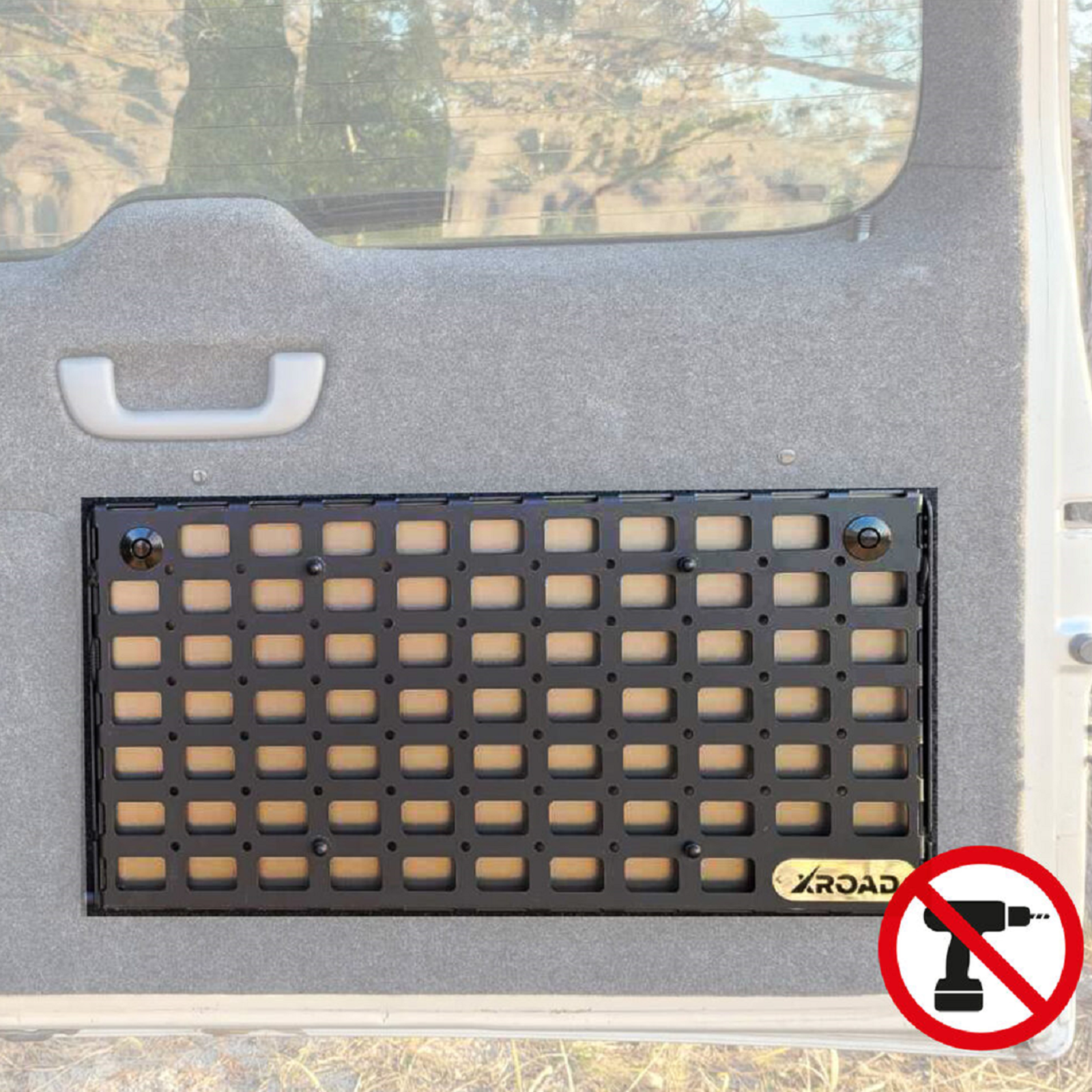 Дизайн без назви Відкидний стіл на двері багажника Toyota Land Cruiser Prado 120/Lexus GX 470, короткий - Зображення 1