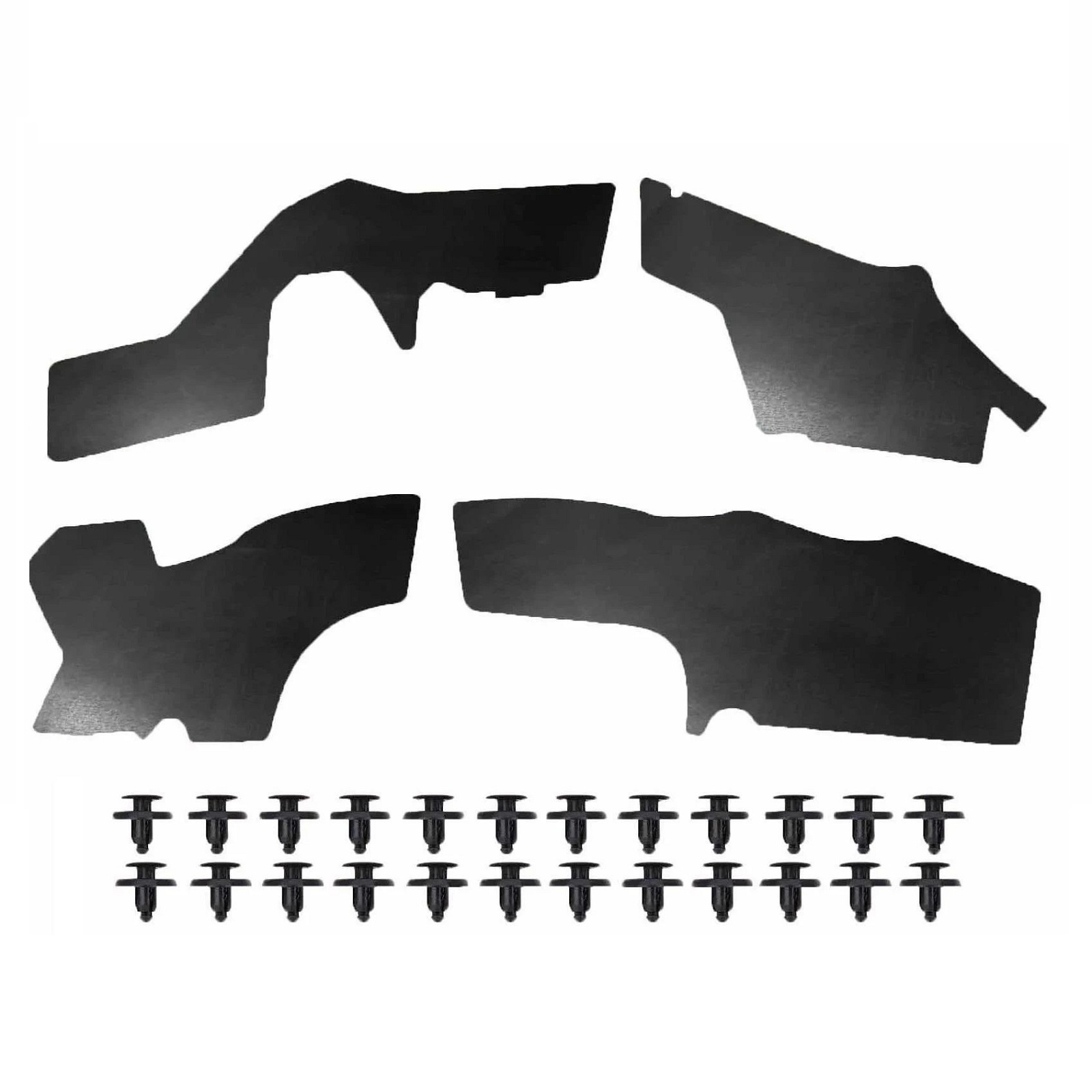 e1a31905-b68c-486c-8263-d1033933424f Комплект посиленого брудозахисту моторного відсіку з набором кліпс для Toyota Land Cruiser 105 (1997-2008) - Зображення 1