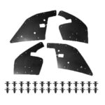 Комплект посиленого брудозахисту моторного відсіку з набором кліпс для Toyota Fortuner G1 (2005-2015)