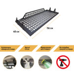 Полиця під стелю в багажник Toyota Land Cruiser 300 - Зображення 3