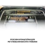 Полиця під стелю в багажник Toyota Land Cruiser 80 - Зображення 4