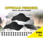 Комплект посиленого брудозахисту моторного відсіку з набором кліпс для Nissan Patrol Y61 - Зображення 2