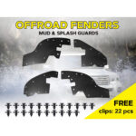 Комплект посиленого брудозахисту моторного відсіку з набором кліпс для Lexus LX 200 (2008-т.ч.) - Зображення 2