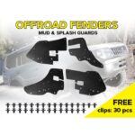 Комплект посиленого брудозахисту моторного відсіку з набором кліпс для Toyota Land Cruiser Prado 90 (1996-2002) - Зображення 2