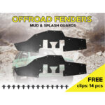 Комплект посиленого брудозахисту моторного відсіку з набором кліпс для Great Wall Safe G5 (2001-2009) - Зображення 2