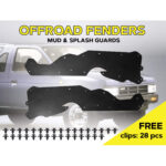 Комплект посиленого брудозахисту моторного відсіку з набором кліпс для Nissan Terrano (1985-1995) - Зображення 2