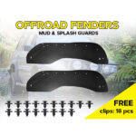Комплект посиленого брудозахисту задньої арки з набором кліпс для Nissan Patrol Y61 (1997-2010) - Зображення 2