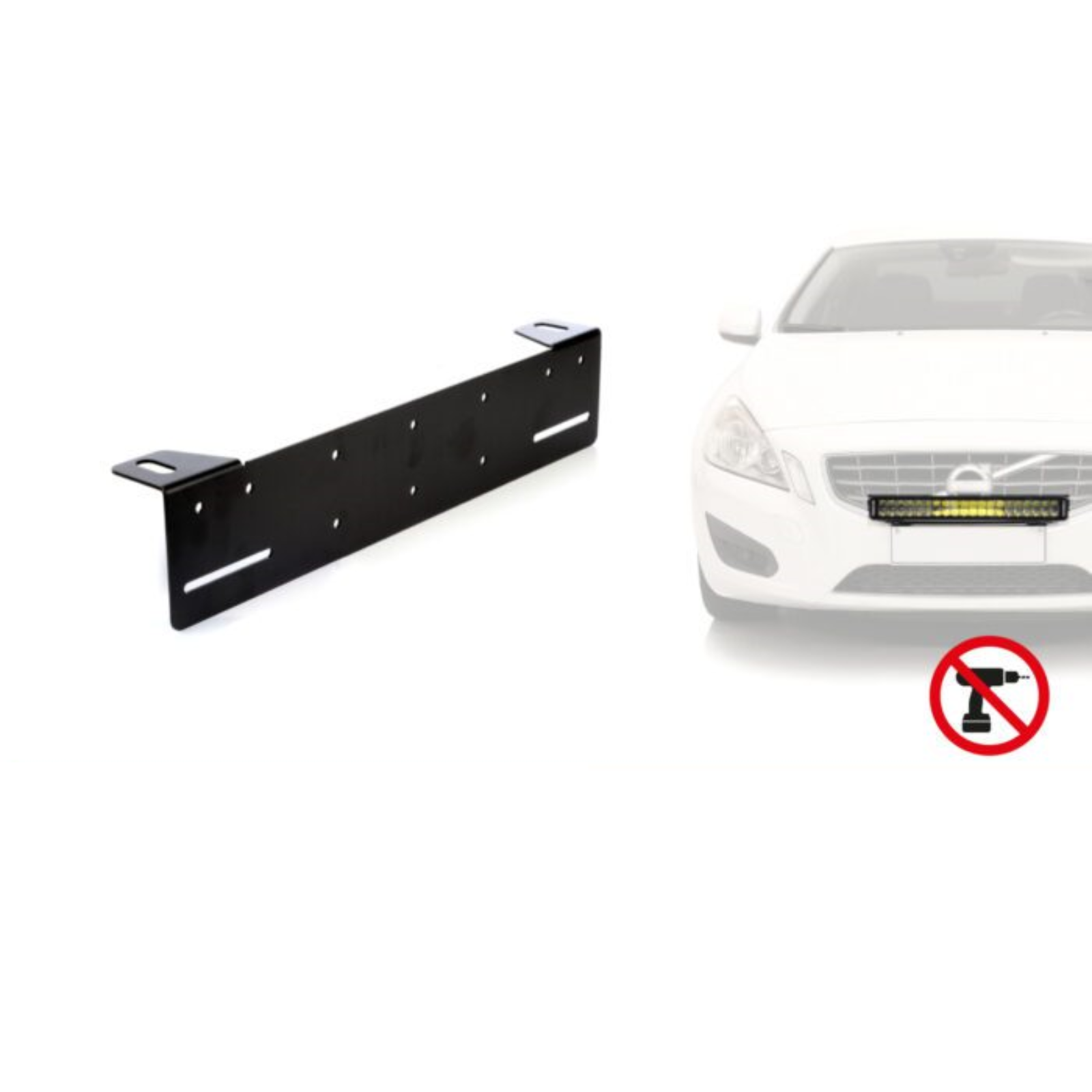 Дизайн без назви Універсальний кронштейн додаткового світла на номер - Зображення 1