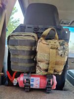 Універсальна тактична Molle (Молле) панель на спинку сидіння 38х58 см - Зображення 18