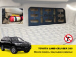 Molle (Молле) панель під заднє сидіння Toyota Land Cruiser 200 - Зображення 2