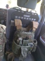 Універсальна тактична Molle (Молле) панель на спинку сидіння 38х58 см - Зображення 10