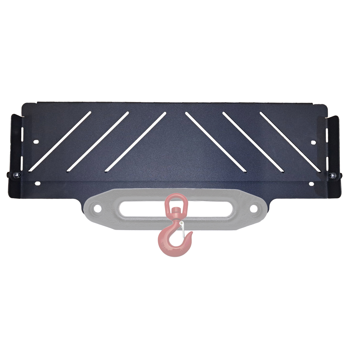 94307695 Відкидна рамка номерного знака для встановлення на клюз лебідки - Зображення 1