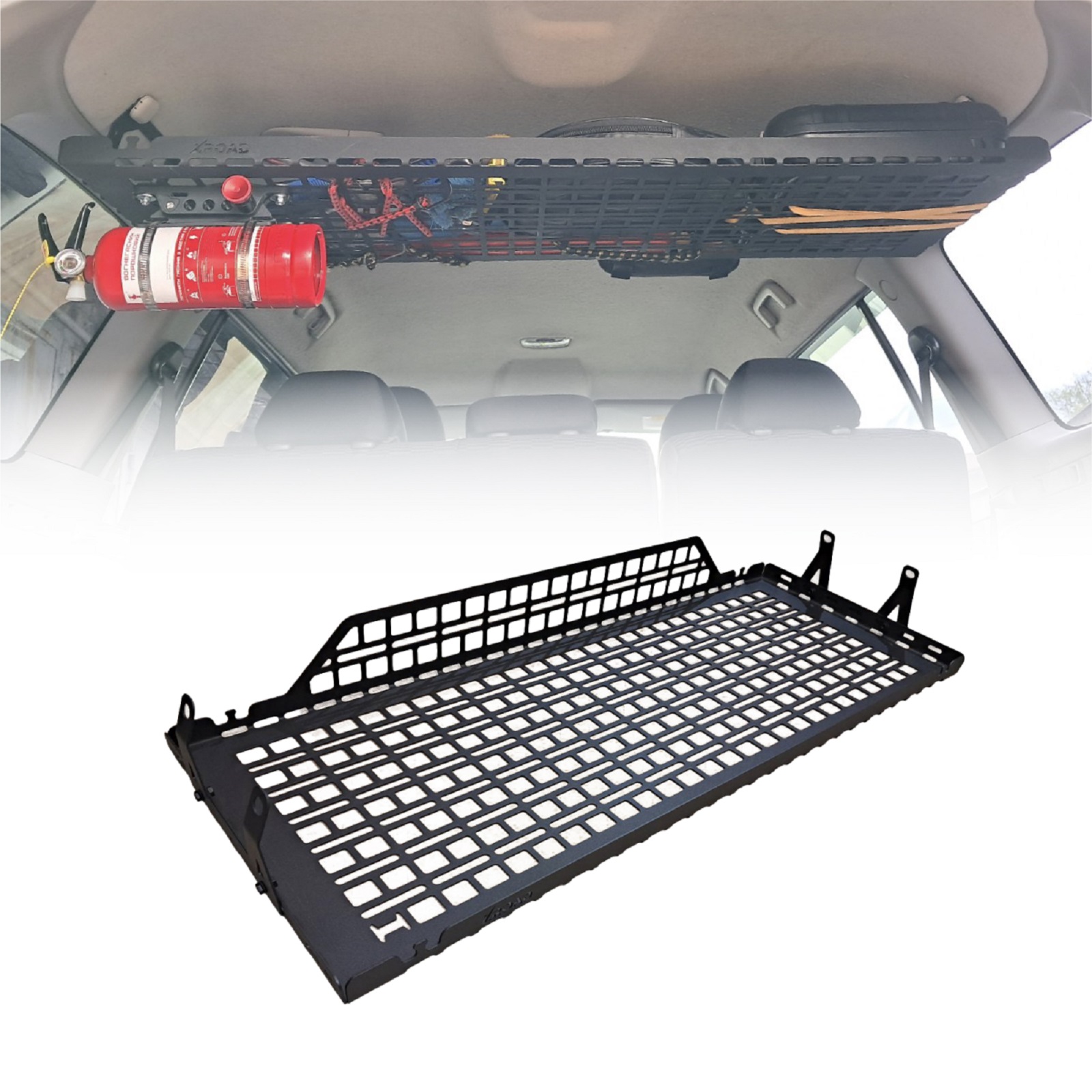 mps2-rozetka_polka-1 Полиця під стелю в багажник Mitsubishi Pajero Sport 2 (2008-2014) - Зображення 1