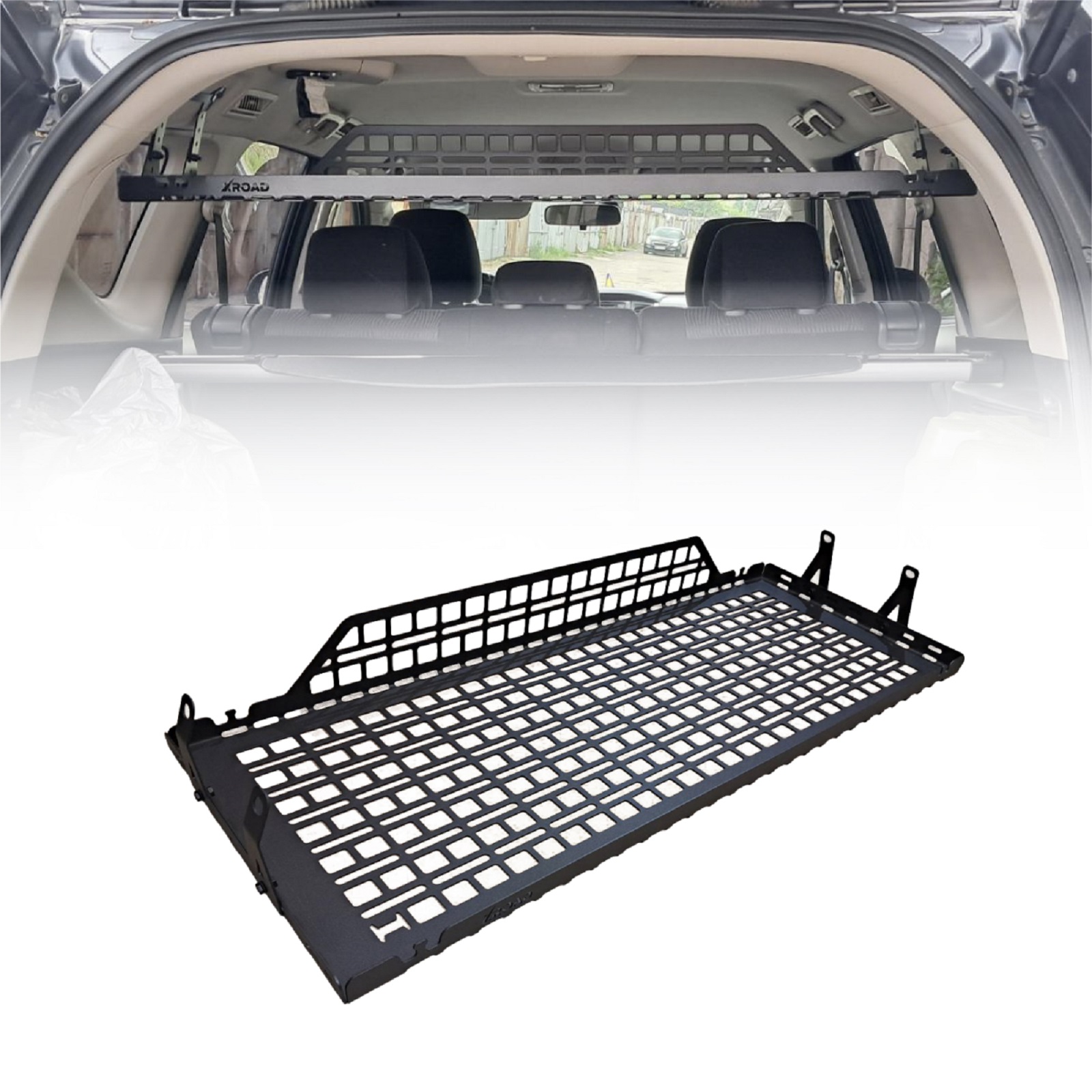 mps3-rozetka_polka-1 Полиця під стелю в багажник Mitsubishi Pajero Sport 3 (2014+) - Зображення 1