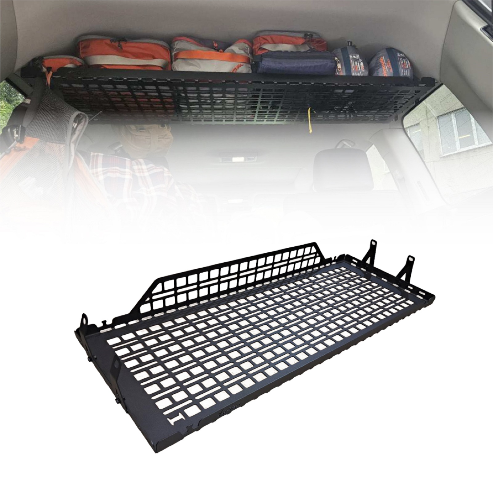 tlc200-rozetka_polka-1 Полиця під стелю в багажник Toyota Land Cruiser 200 - Зображення 1