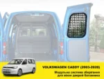 Molle (Молле) панель на двері багажника Volkswagen Caddy (2003-2020) - Зображення 3