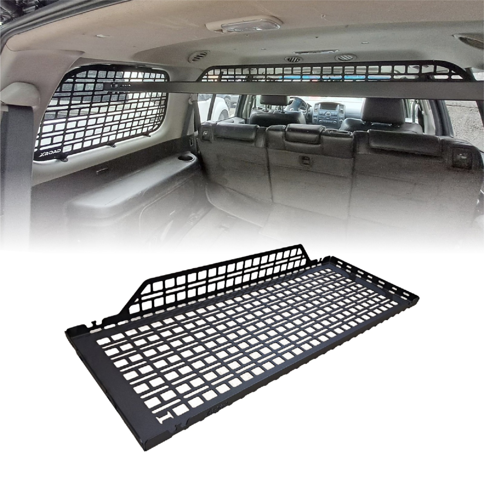 pathfinder-rozetka_polka-1 Полиця під стелю в багажник Nissan Pathfinder R51 (2007-2012) - Зображення 1