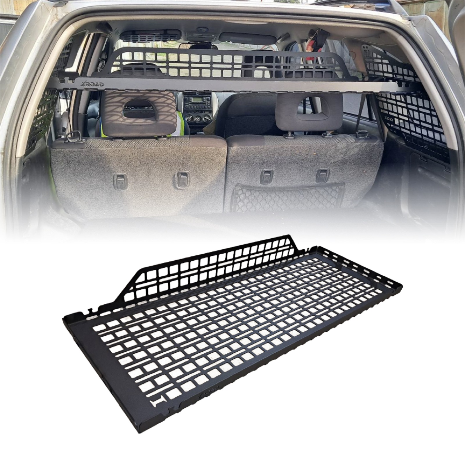 rav4-rozetka_polka-1 Полиця в багажник для Toyota RAV4 (2000-2005) - Зображення 1