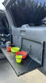 Відкидний стіл на двері багажника Toyota Land Cruiser Prado 120/Lexus GX470, довгий - Зображення 16