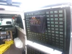 Molle (Молле) панель на двері багажника Mercedes-Benz Sprinter First Generation (1995-2006, T1N) - Зображення 5