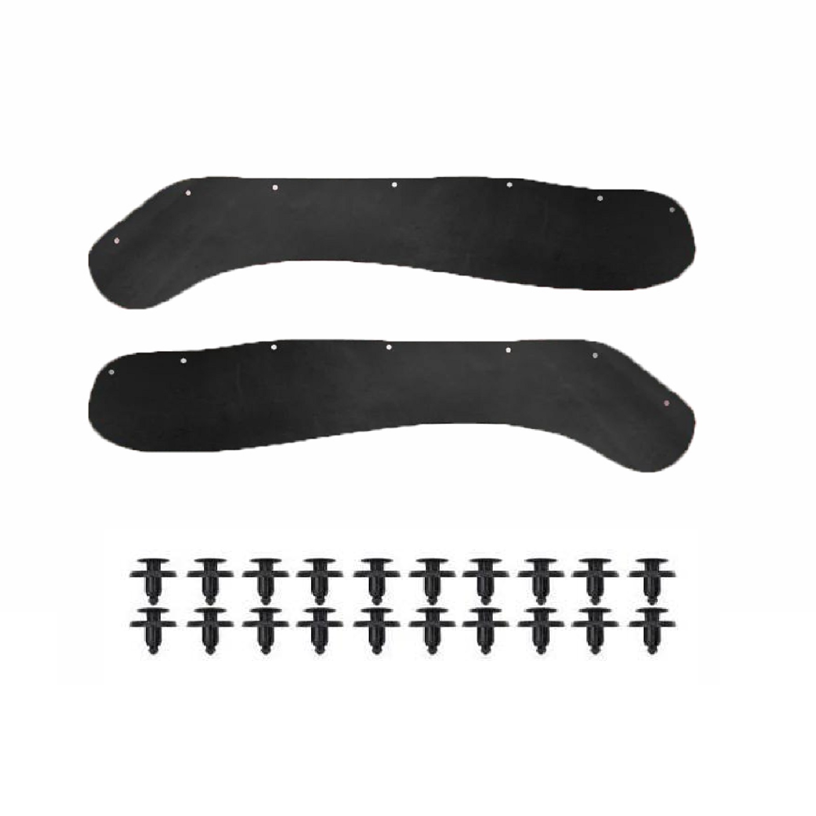 76698152.jpg - копия Комплект посиленого брудозахисту задньої арки з набором кліпс для Mitsubishi L200 (2005-2014) - Зображення 1